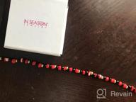 img 1 attached to 👁️ In Season Jewelry 18k Gold Plated Evil Eye Protection Bracelet with Red and Black Simulated Azabache beads - 7 Inch review by Shane Solorzano