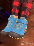 img 1 attached to Mishansha Boys Girls Hiking Shoes Kids Anti Collision Non Slip Sneakers Outdoor Trekking Walking Climbing Running review by Edward Gordon