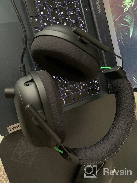 img 1 attached to Computer headset Razer BlackShark V2 with USB Sound Card, black review by Abhey Rai ᠌