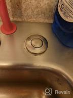 img 1 attached to Upgrade Your Sink With CLEESINK Garbage Disposal Air Switch Kit - Dual Outlet, On/Off Switches, And Long Black Button review by Chris Lapan
