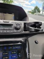 img 1 attached to Car Air Vent Cup Holder - Keep Your Drinks Securely In Place While Driving! review by Gregory Abercrombie