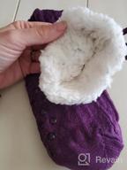 img 1 attached to Women'S FNOVCO Slipper Socks: Soft Fuzzy Cozy Thick Fleece Non Slip Winter Warm Home Comfort review by Jon Lesperance