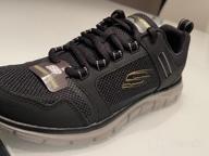 img 1 attached to 👟 Knockhill Charcoal: Stylish and Comfortable Skechers Men's Track Shoes review by David Padilla