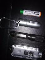 img 1 attached to Mini AAA Keychain Flashlight - Nitefox K3 With 150 Lumens And 3 Brightness Levels - Small, Waterproof Torch For EDC, Camping, Hiking, Dog Walking, Reading, Sleep, And Emergencies review by Leon Yulharmanto