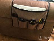 img 1 attached to Organize Your Living Room With Joywell Armchair Caddy Sofa Armrest Organizer! review by Rick Howlett