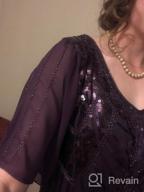 img 1 attached to Showstopping Sequin Gatsby Dress: Metme Women'S 1920S Deep V-Neck Party Dress With Adjustable Straps review by Elizabeth Carrasco