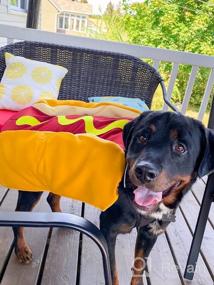 img 2 attached to Large Rasta Imposta Hot Dog Halloween Costume