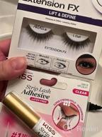 img 1 attached to Ardell Extension FX D Curl False Eye Lashes For Widening Eyes - 4 Pack review by Crystal Murphy