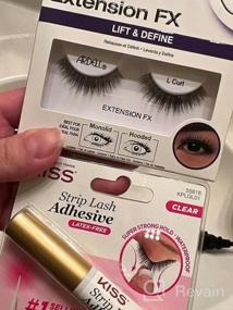 img 5 attached to Ardell Extension FX D Curl False Eye Lashes For Widening Eyes - 4 Pack