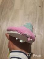 img 1 attached to Ultimate Grip for Active Unicorn 🦄 Girls: Hiitave Non Slip Barefoot Toddler Shoes review by Andrew Roberts