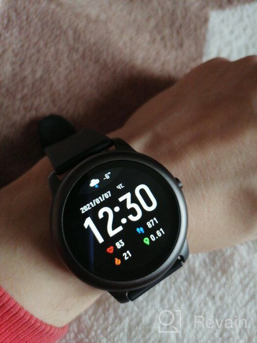 img 1 attached to Haylou Solar LS05 Global Smart Watch, Black review by Agata Wielgosz ᠌