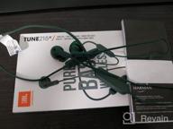 img 1 attached to JBL Tune 215 - Bluetooth Wireless In-Ear Headphones with 3-Button Mic/Remote and Flat Cable - Black: Enhance Your Listening Experience! review by DoYun Hwang ᠌