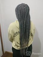 img 1 attached to Get Professionally Styled Ombre Braids Effortlessly With 8 Packs Of Pre Stretched 20 Inch Yaki Texture Braiding Hair That'S Easy To Install And Hot Water Setting Safe! review by Jen Johnson