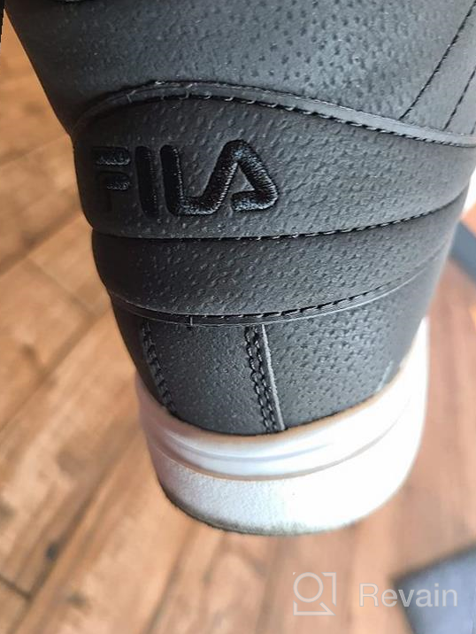 img 1 attached to 👟 Fila Distress Black White Sneaker review by Matthew Shankar