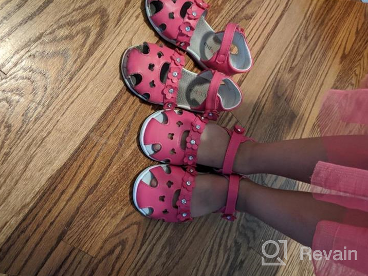 img 1 attached to 👣 Nova NF Boy NFBSN125 Fuchsia Kids' Sandals review by Jon Lesperance