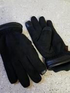 img 1 attached to Men'S & Women'S OZERO Heated Winter Gloves - Touchscreen, Waterproof, Anti-Slip Thermal Glove Gift For Dad. review by Smooth May