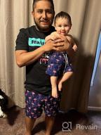 img 1 attached to 👨 Matching Father and Son Swim Trunks by Stivali review by Steve Stone