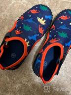 img 1 attached to RUNSIDE Girls Water Non Slip 👧 Barefoot Shoes - Athletic Footwear for Girls review by Percy Haulin