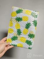 img 1 attached to UCGOU Pineapple Designer Bubble Mailers 4x8 Inch - 50 Pack Poly Padded Envelopes for Small Business Mailing, Jewelry, Makeup & More: Self Seal, Waterproof Shipping Bags review by Heather Ward