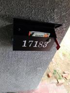 img 1 attached to Green Galvanized Steel Rust-Proof Wall-Mount Mailbox, Large Capacity Post Box For Outside - 15.75"X9.44"X4.72 review by Joe Griffin