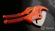 img 1 attached to YIYITOOLS Ratchet-Type Tube And Pipe Cutter For Cutting O.D. PEX, PVC, And PPR Plastic Hoses And Plumbing Pipes Up To 1-5/8"" Inches, Ideal For Home Working And Plumbers", 42Mm ,1-5/8'''.Od(QF-1-003) review by Hunter Siemon