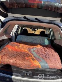img 8 attached to WEY&FLY SUV Air Mattress Thickened And Double-Sided Flocking Travel Mattress Camping Air Bed Dedicated Mobile Cushion Extended Outdoor For SUV Back Seat 4 Air Bags