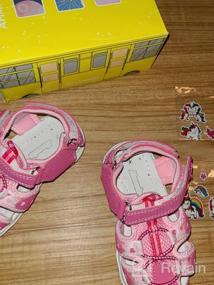 img 7 attached to 👟 Ahannie Outdoor Sandals: Functional Toddler Little Boys' Shoes for Sandals