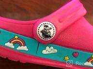 img 1 attached to CERYTHRINA Kid's Cute Garden Clogs: Cartoon Slides Sandals for Children – Beach Pool Slippers review by Scott Reid