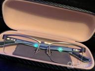 img 1 attached to 👓 Vemiss Lightweight Portable Eyeglasses Case with a Durable Hard Shell for Men and Women review by Jonny Dogruyol
