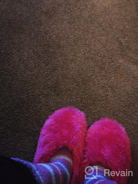 img 1 attached to Cozy Up This Winter With Onmygogo Fuzzy Indoor Slippers For Women review by Michael Alves