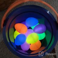 img 1 attached to 24Pk Bulk Party Favors For Kids - Glow Easter Eggs With Fillable Plastic Easter Eggs And 72 Mini Glow Sticks For Glow Parties, Perfect For Easter Or Birthday Celebrations! review by Andrea Church