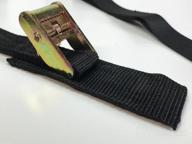 img 1 attached to Secure Your Gear With Ayaport Cam Buckle Tie Down Straps - 20Ft, 2200Lbs Break Strength - Pack Of 4, Ideal For Motorcycles, Kayaks, Cars, Trucks, Boats And Dirt Bikes review by Chris Rigsby