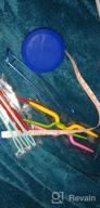 img 1 attached to 47Pcs Looen Crochet Hooks Set With Storage Case - Ergonomic Comfort Grip Rubbery Handle Yarn Needles Coloured Aluminum DIY Craft Handmake Kit review by Matthew Davenport