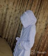 img 1 attached to Get Cozy With TIMSOPHIA'S Soft Animal Bathrobe - Hooded Plush Robes For Women, Perfect Koala-Themed Gift review by Greg Usry