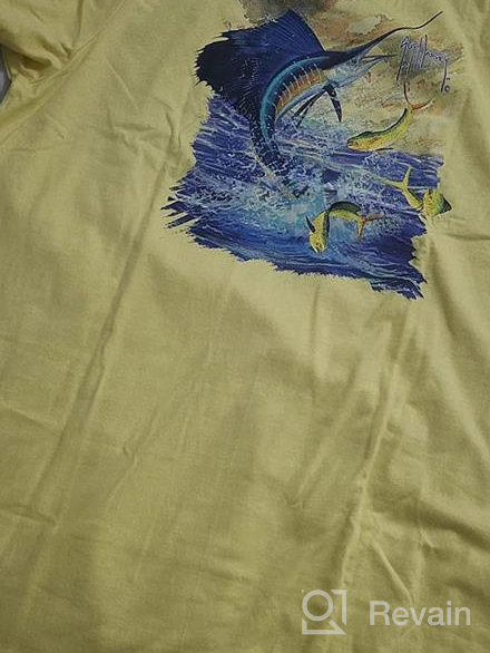 img 1 attached to Premium Guy Harvey Sleeve T Shirt: Top Choice for Active Men's Clothing and Billfish Enthusiasts review by Carlos Block