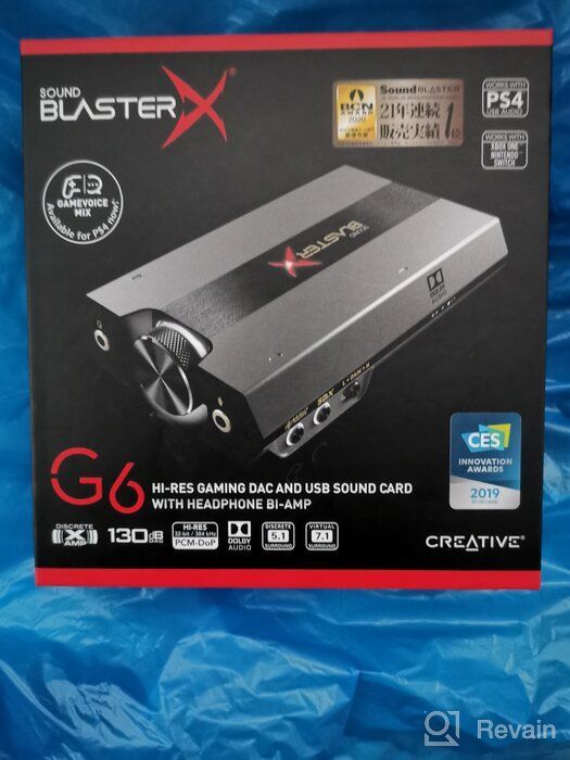 img 1 attached to 🎶 External USB Sound Card - CREATIVE Sound BlasterX G6 review by Yagami Iori ᠌