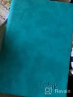 img 1 attached to Dotted Journal Kit, Tebik A5 Bullet Grid Journal Loose Leaf With 6 Ring Binder, 240 Pages, 15 Colored Pens, Stencils, Stickers, Tapes For Journal Diary Schedule Planner, 5.25" X 8.25" - Teal review by John Camelio