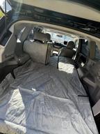 картинка 1 прикреплена к отзыву Extra Large SUV Cargo Liner With 60/40 Split And Armrest Pass-Through Compatibility - Black, Made In USA By 4Knines от Joshua Cameron