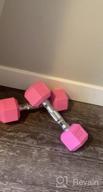 img 1 attached to Get Fit With Portzon: 8 Color Anti-Slip Hex Dumbbell Set, Perfect For Any Home Gym review by Harwinder Duong