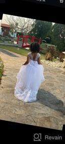 img 5 attached to 💃 Elegant Sleeveless Wedding and Pageant Girls Clothing by AbaoSisters