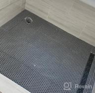 img 1 attached to Stylish And Durable Neodrain Linear Shower Drain With Brickwork Pattern Grate - Perfect For Modern Bathrooms review by Andre Parsons