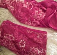 img 1 attached to Plus Size L-5XL JuicyRose Open Back Lingerie Babydoll Sleepwear Lace review by Pushkraj Barton