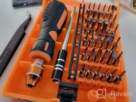 картинка 1 прикреплена к отзыву JAKEMY 69 In 1 Precision Ratchet Screwdriver Set For Household Repairs And Maintenance - Magnetic, Rotatable, And Disassemble Tool Kit For Furniture, Cars, Computers, And Electronics от Bryant Randolph
