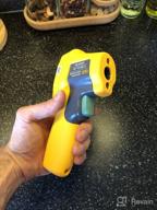 img 1 attached to 🌡️ Fluke 62 Max Infrared Thermometer (Non-contact) - Temperature Range from -22°F to +932°F review by Avut Aunpang ᠌