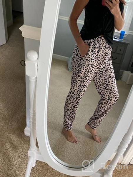 img 1 attached to Comfortable And Versatile: Shawhuwa Women'S Jogger Pants With Drawstring Waist And Pockets review by Jesse Francilme