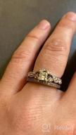 img 1 attached to 10K White Gold 1/10 Cttw Diamond Vintage-Style Solitaire Enhancer Ring Wrap - IJ/12 review by Jerry Toscano