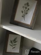 img 1 attached to Set Of 4 Rustic Grey 4X6 Picture Frames By EdenseeLake - Perfect For Wall Or Tabletop Decoration review by Johnny Santana