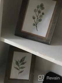 img 6 attached to Set Of 4 Rustic Grey 4X6 Picture Frames By EdenseeLake - Perfect For Wall Or Tabletop Decoration