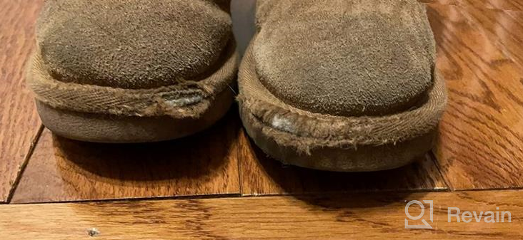 img 1 attached to 👢 DREAM PAIRS Chesnut Boys' Sheepskin Winter Boots for Comfort and Style review by Julian Locklear