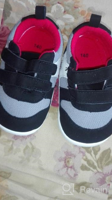 img 1 attached to Kuner Outdoor Sneaker Walkers for Boys: Trendy Shoes for 18-24 Months in Sneaker Style review by Johnny Moger